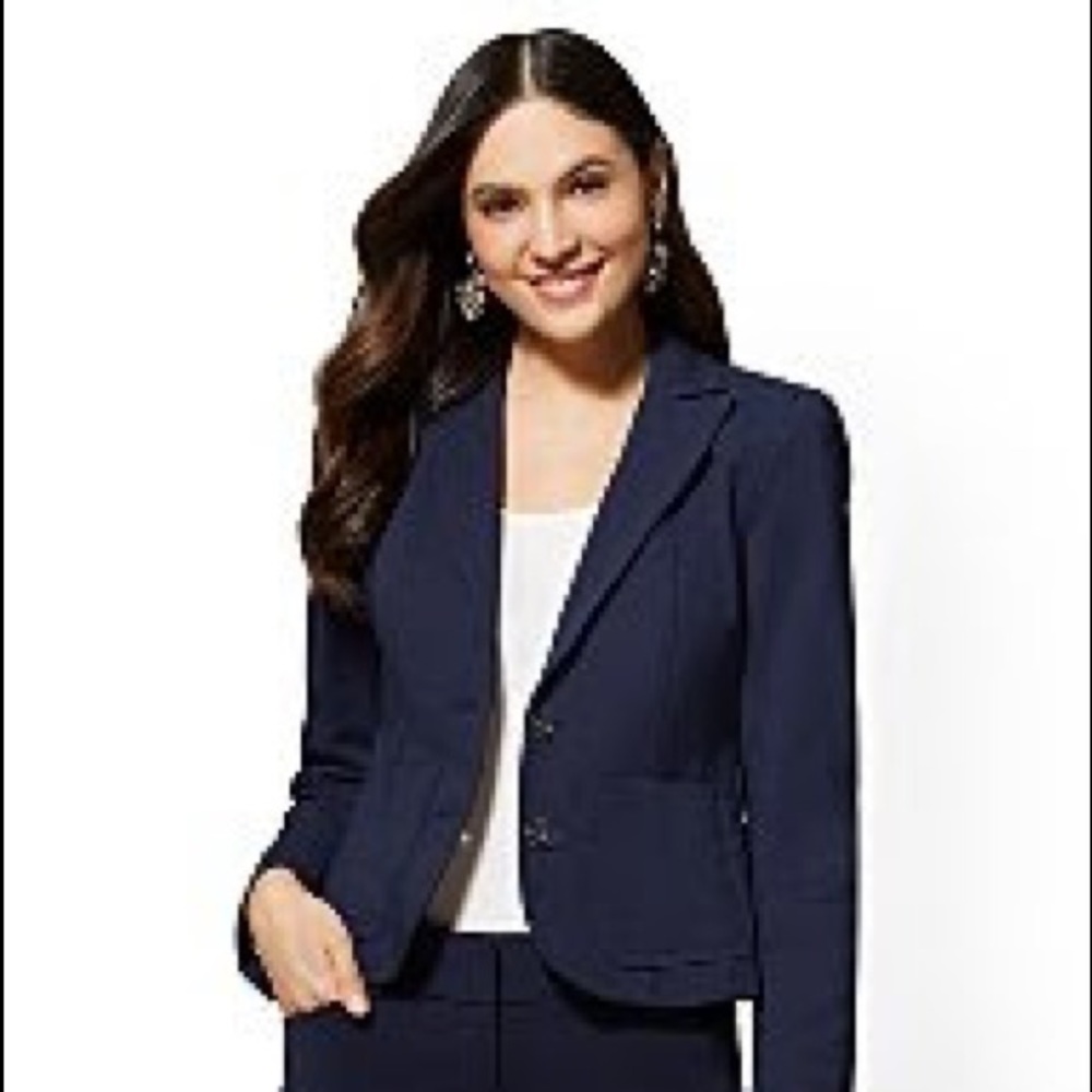 New York & Co Two-Button Suit Jacket